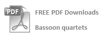 FREE Bassoon quartet music