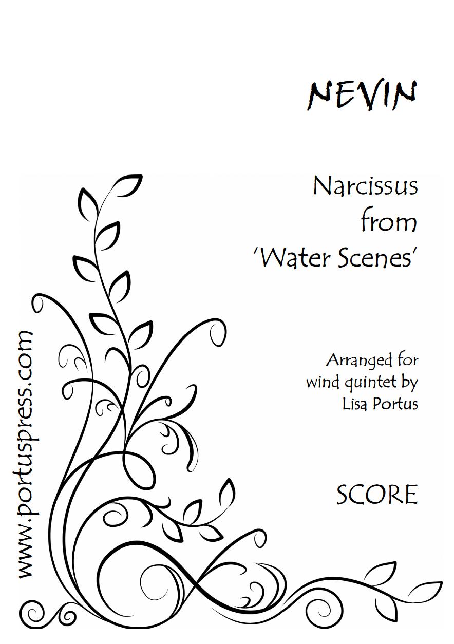 nevin narcissus from water scenes 6 75 9 00 nevin s narcissus is a 