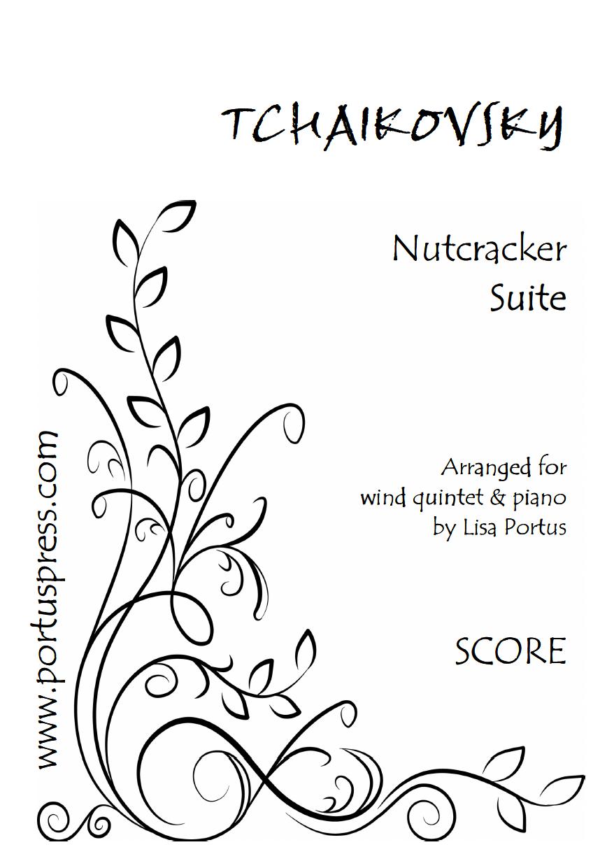 Wind　Tchaikovsky　quintet　Nutcracker　and　Suite　piano　Portus　Press