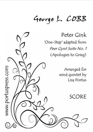 Cobb, George L.: Peter Gink 'One-Step' adapted from Peer Gynt Suite No. 1 (Apologies to Grieg)