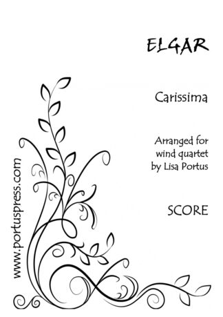Elgar: Carissima (wind quartet)