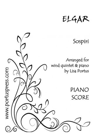 Elgar: Sospiri (wind quintet & piano)