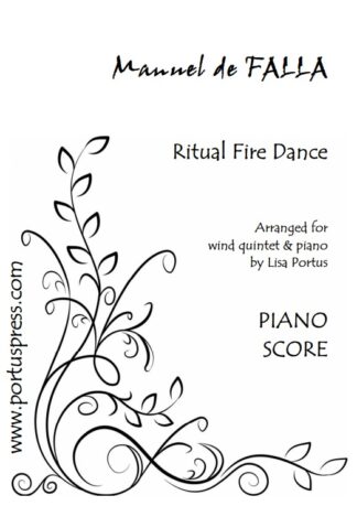 Falla, Manuel de: Ritual Fire Dance (wind quintet & piano)