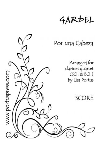 Gardel, Carlos: Por Una Cabeza (3Cl. & B.Cl.)