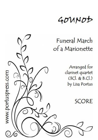 Gounod: Funeral March of a Marionette (3Cl. & BCl.)