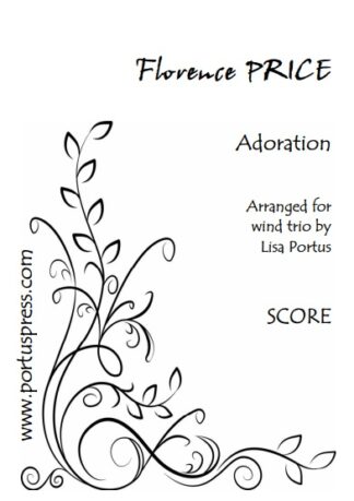 Price, Florence: Adoration (wind trio)