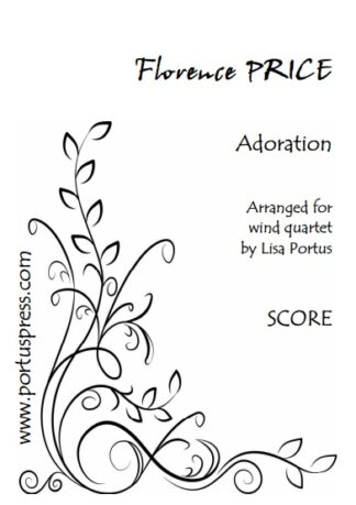Price, Florence: Adoration (wind quartet)