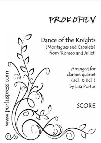 Prokofiev: Dance of the Knights (from 'Romeo and Juliet') (3cl & bcl)