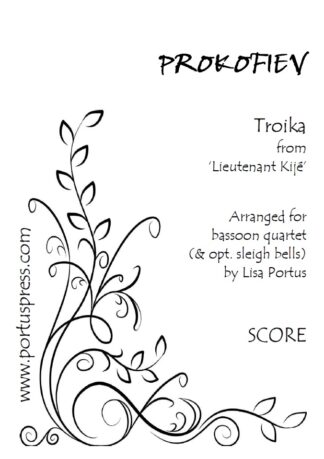 Prokofiev: Troika (from Lieutenant Kijé ) (bassoon quartet)
