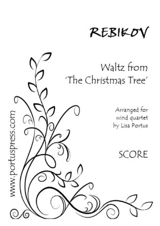 Rebikov: Waltz from ‘The Christmas Tree’ (wind quartet)
