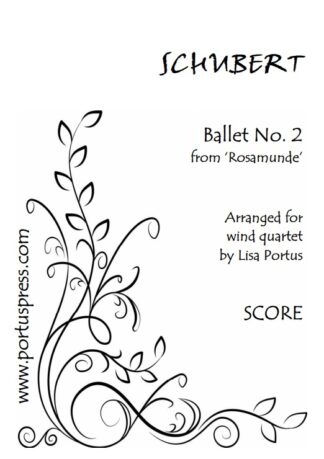 Schubert: Ballet No. 2 (from 'Rosamunde') (wind quartet)