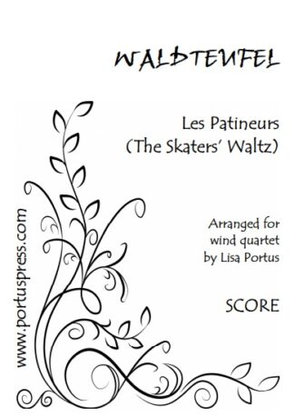 Waldteufel:  Les Patineurs (The Skaters' Waltz) (wind quartet)